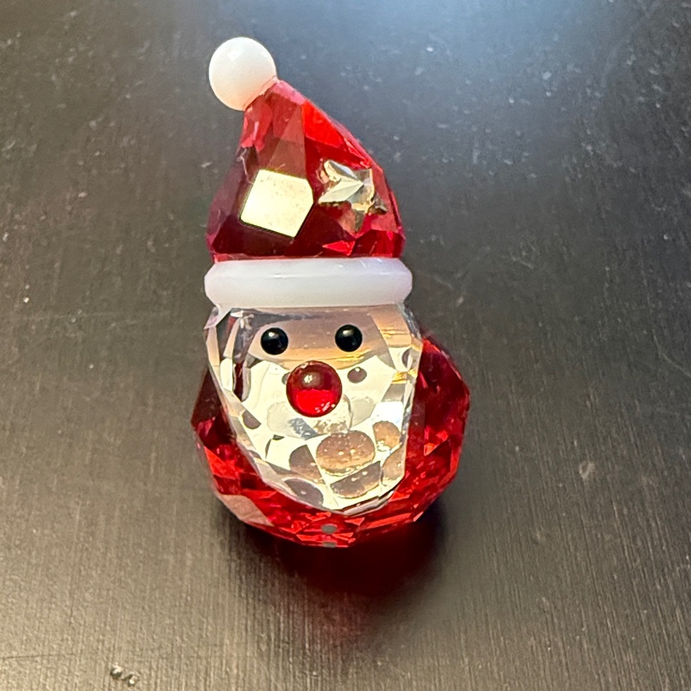 Swarovski Santa Figurine with Red and White Details - Picture 2 of 6
